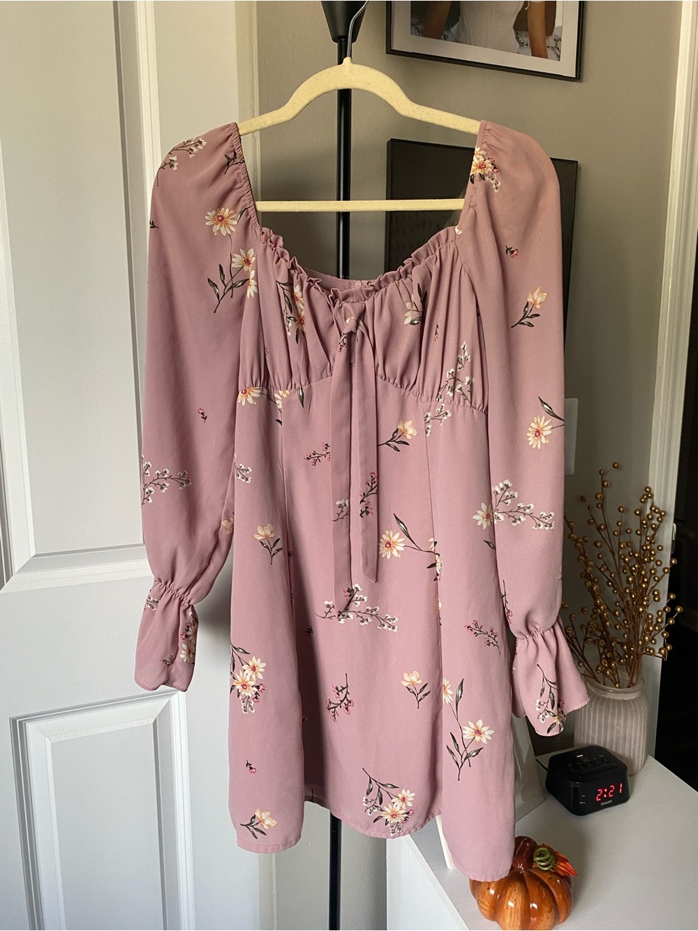 As U Wish Floral Dress